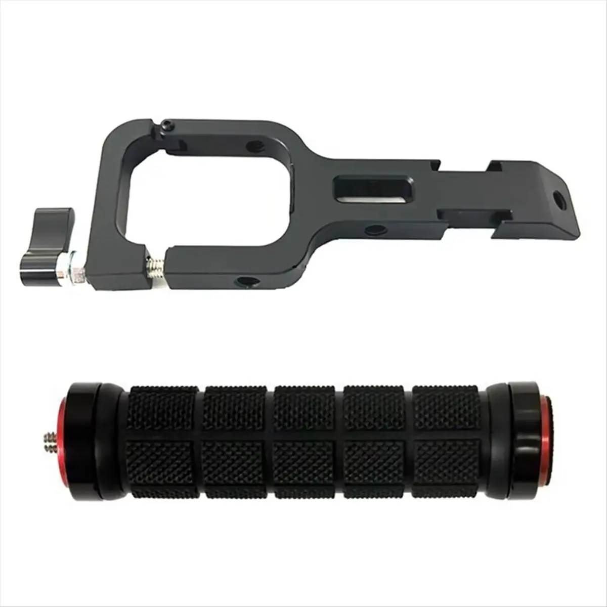 AT33 Sling Handle Handgrip for WEEBILL 3E 3 3S Handheld Camera Gimbal Stabilizer with 1/4inch Screw Hole Dual Cold Shoe Mount