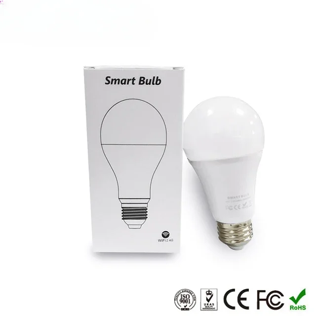 الصين الصانع التحكم الذكي نظام أتمتة المنزل 10W Tuya Smart WiFi اللاسلكية LED لمبة PST-Q9 #4
