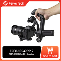 FeiyuTech SCORP 2 Kit Camera Gimbal Stabiliser Touchscreen Built-in AI Tracker for Mirrorless DSLR Camera scorp Upgraded