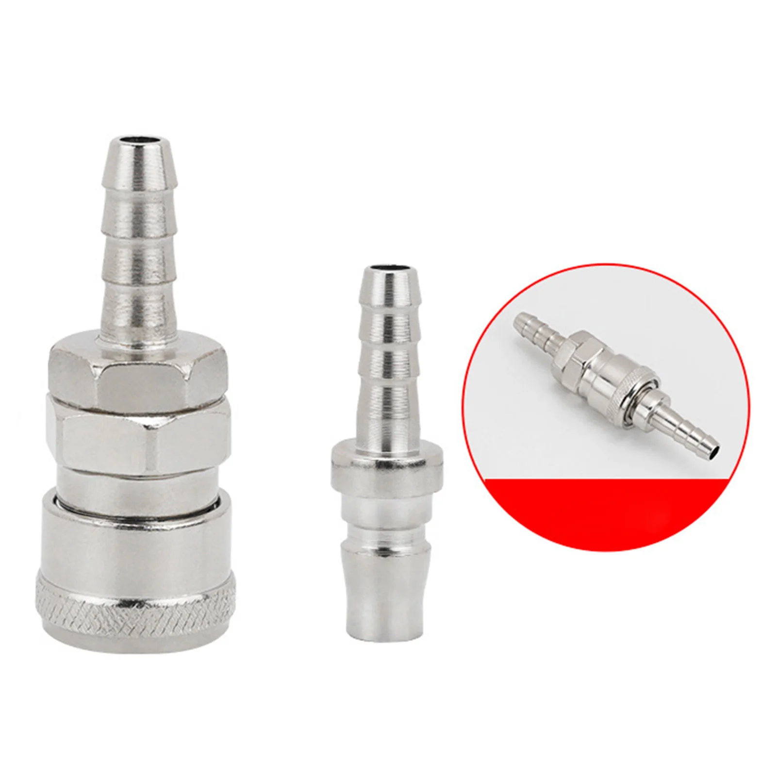 Industrial Air Hose Quick Connect Adapter Universal Auto Shop Air Compressor Adapter for Air Blow Gun Pressure Washer Air Hose