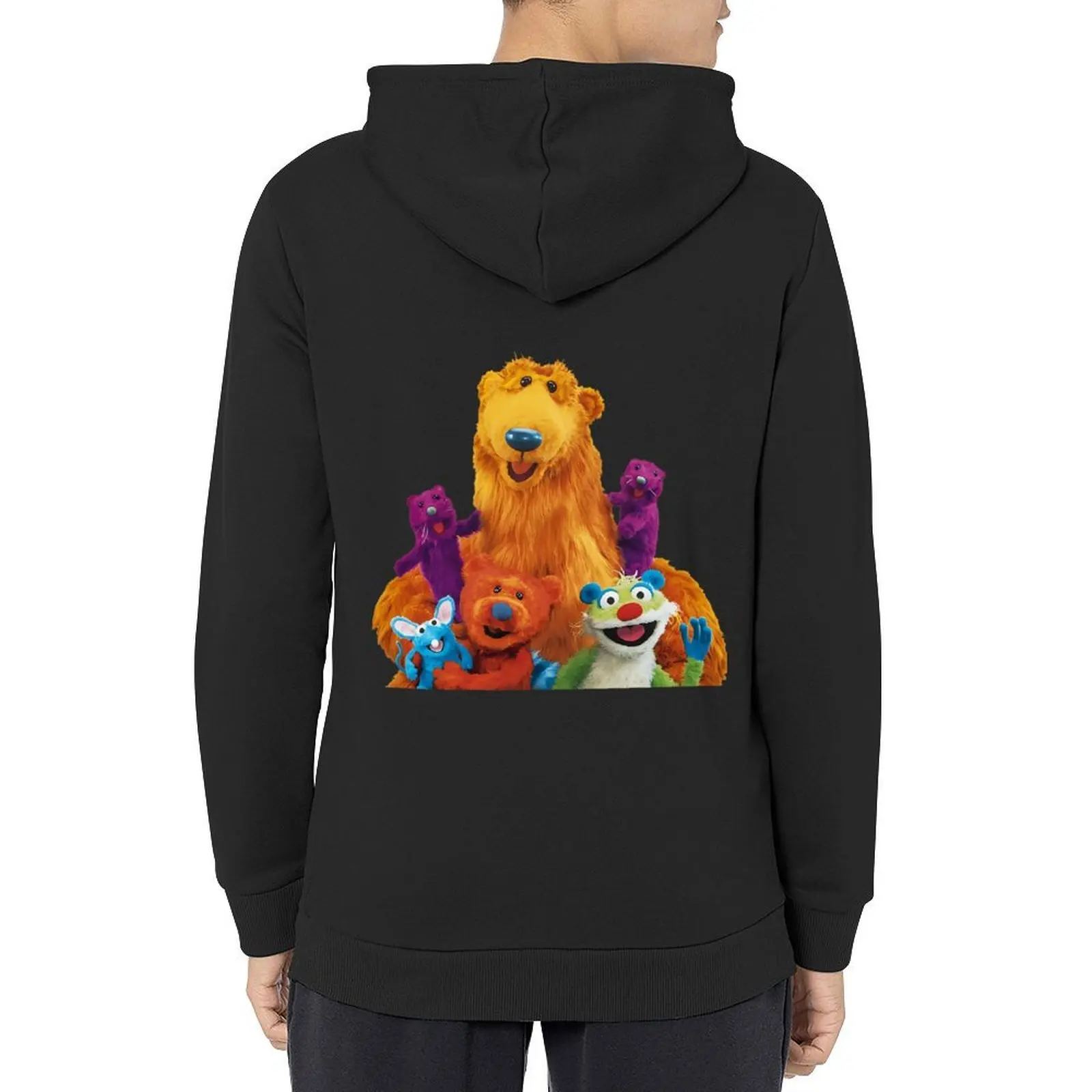 

Bear And Friends Hoodie mens clothing blouse men's sweat-shirt korean autumn clothes tracksuit men