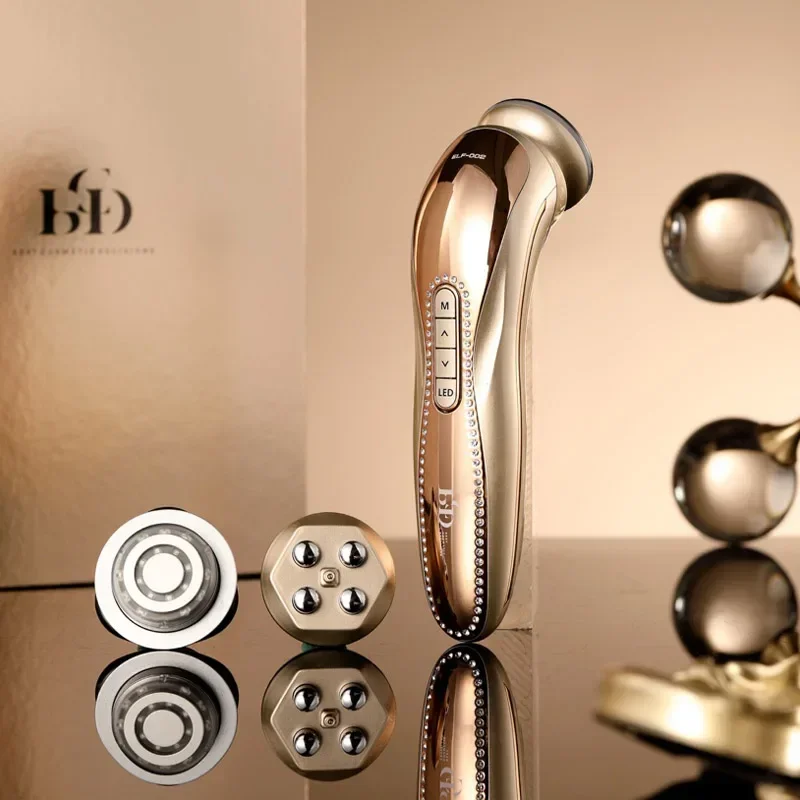 

Эксклюзивные 3-зонные радиочастотные антивозрастные микротоковые устройства для домашнего использования, удаление морщин, косметическое устройство