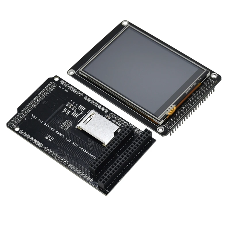 Display LCD e escudo para Arduino mega, 2560, módulo, tradução de nível SD, 2.8, 3.2, Tft