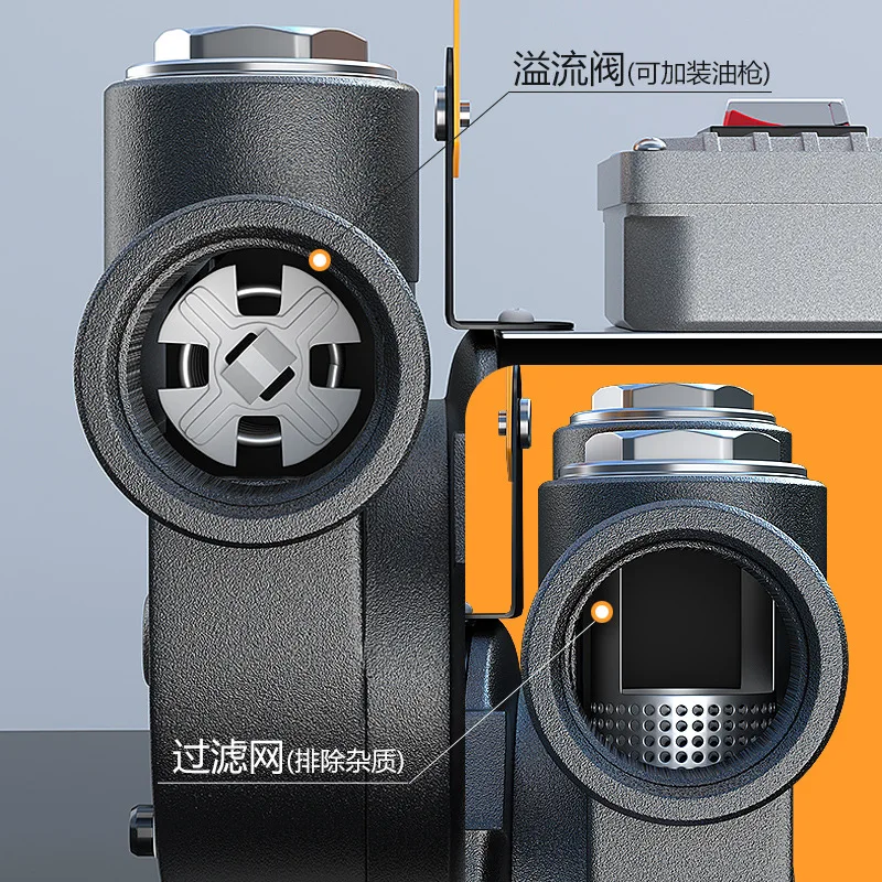 ปั๊มเกียร์ ปั๊มน้ำมันไฟฟ้าสำหรับใช้ในครัวเรือน 220v แบบเสียบปลั๊ก ปั๊มน้ำมันแบบดูดเอง กำลังสูง