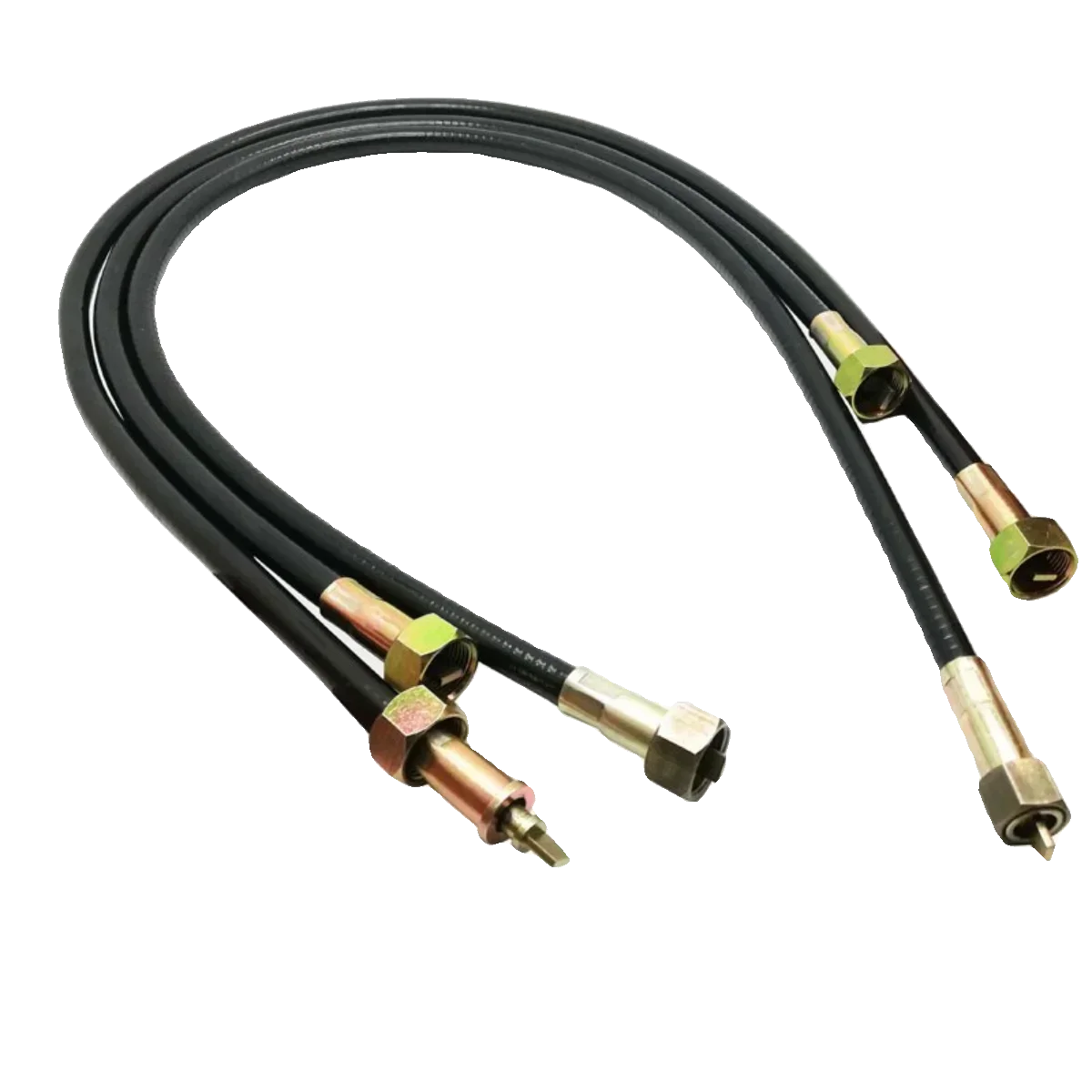 Indicator connection flexible shaft, coupling