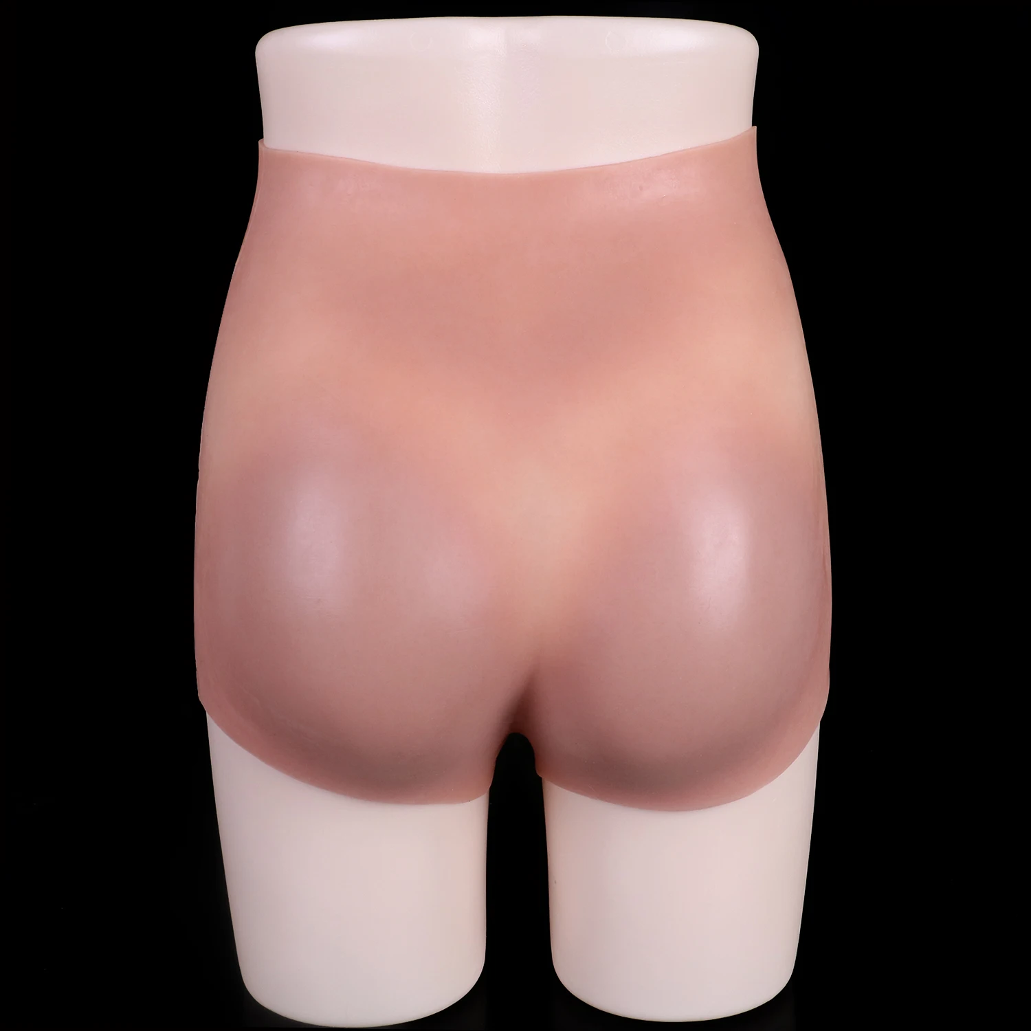 FAAK Silicone Hige Waist Panties Hip Enhancer with Realistic Hollow dildo Butt lift Silicone Panty Shaper Sex toys For Men