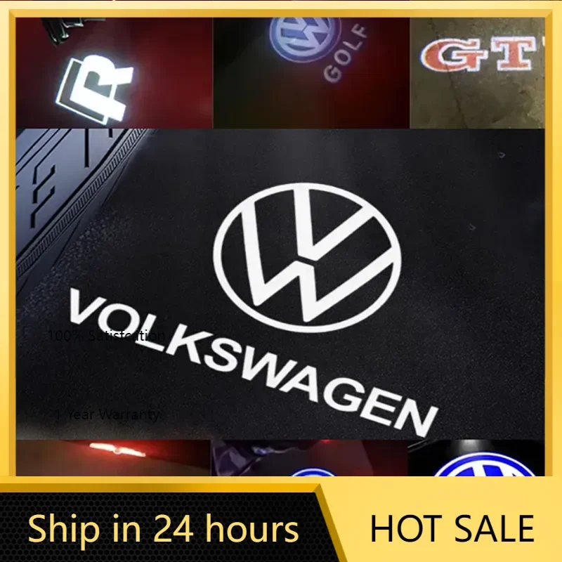 

Для VW VOLKSWAGEN Новый 2 шт. Автомобильный светодиодный декоративный дверной светильник Лампа проектора для VW Passat B6 B7 Sharan CC Golf 5 6 7 Jetta S