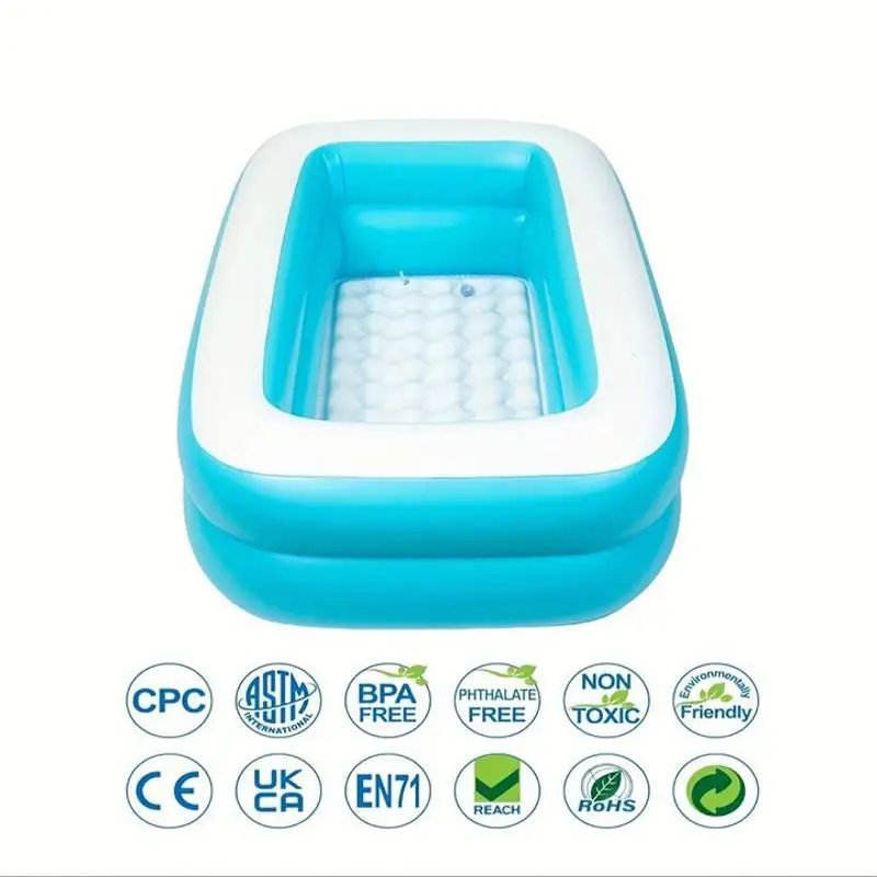 Neue Große Bad Aufblasbare Schwimmbad Erwachsene Kinder Pools Badewanne Outdoor Indoor Badewanne Wasser Pool Familie Party Spielzeug