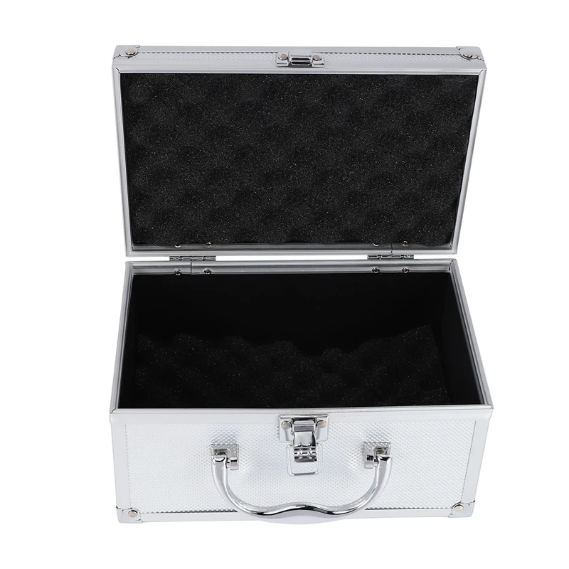 

A63K-Aluminum Alloy Tool Box Portable Safety Equipment Instrument Case Display Case Suitcase Hardware Tool Case 230X150x125mm
