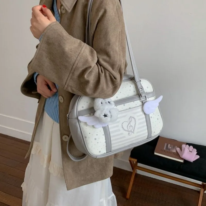 

Gorgeous Boho Crossbody Bag Y2K Retro Pattern Maillard Style Underarm Quilted Bag Work Durable