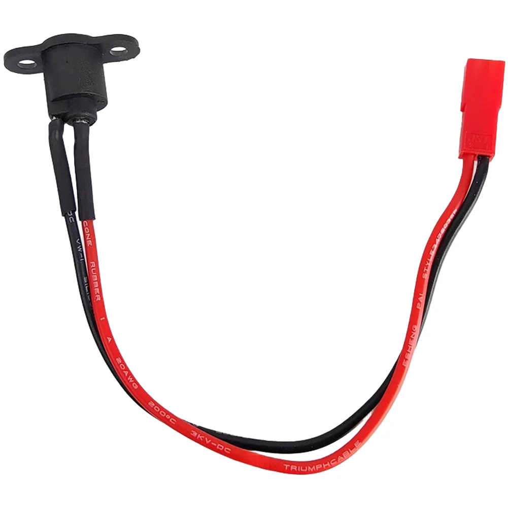 

For Rainy Weather Riding 7*11*3cm Scooter Charging Socket High-grade Silicone Material Moisture Proof Protection