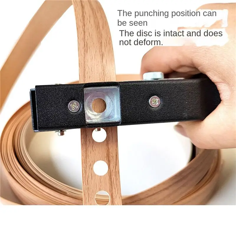 YLS-2Pcs 12Mm Circle Hole Punch Paper Punch Hand-Held Round Single Hole Punch For ID Cards PVC Cards Badge Photos