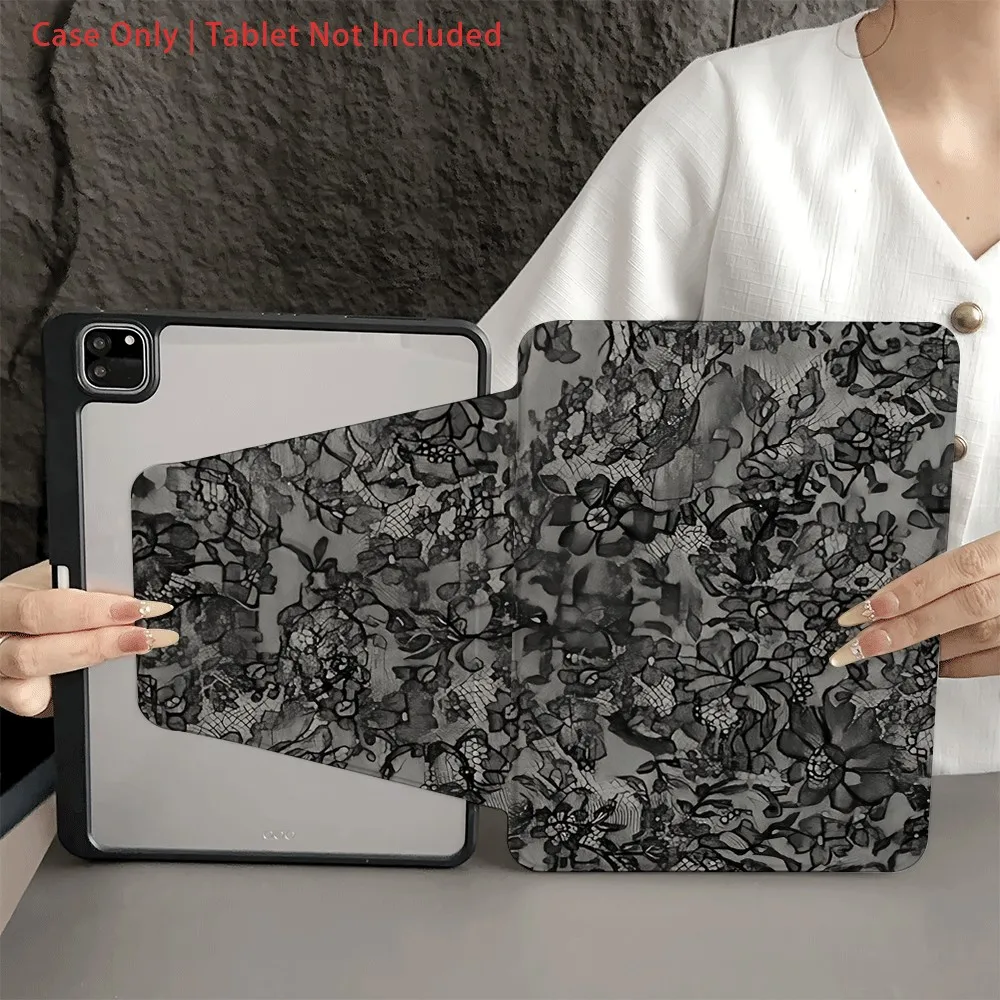 

Case for Samsung pad,Foldable Tablet Case Compatible with Samsung For Galaxy Tab S7/S8/S9