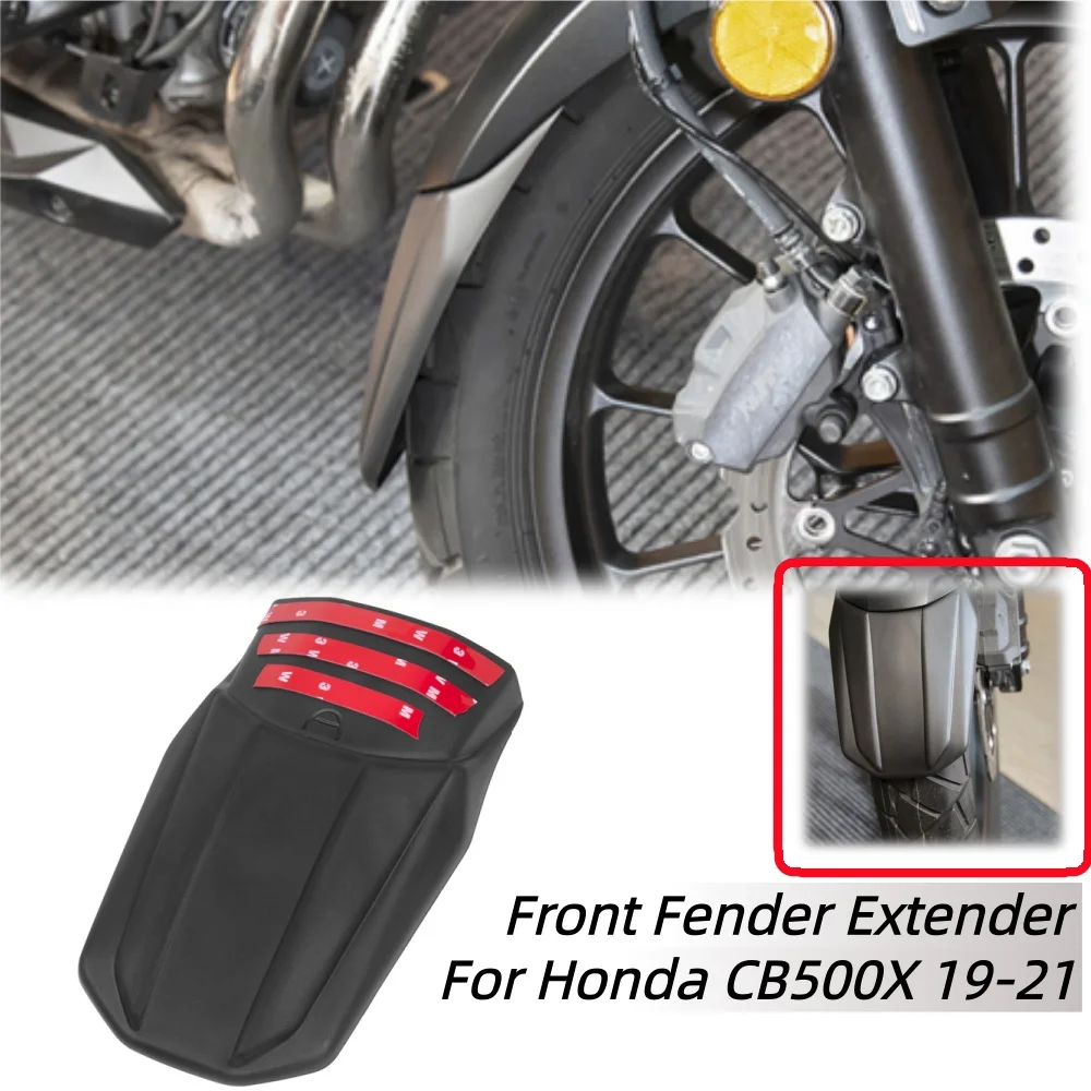 

Motorcycle Front Fender Extender for Honda CB500X CB 500X 2019-2021 20 ABS Plastic Mudguard Cover Motorcycle Accessories Durable