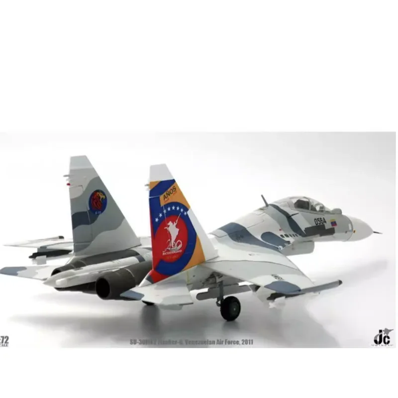 JC Wings 1:72 Scale SU30 Edition of The Venezuelan Air Force SU-30MK2 Su-30 Alloy Die-cast Military Combat Aircraft Model Gift