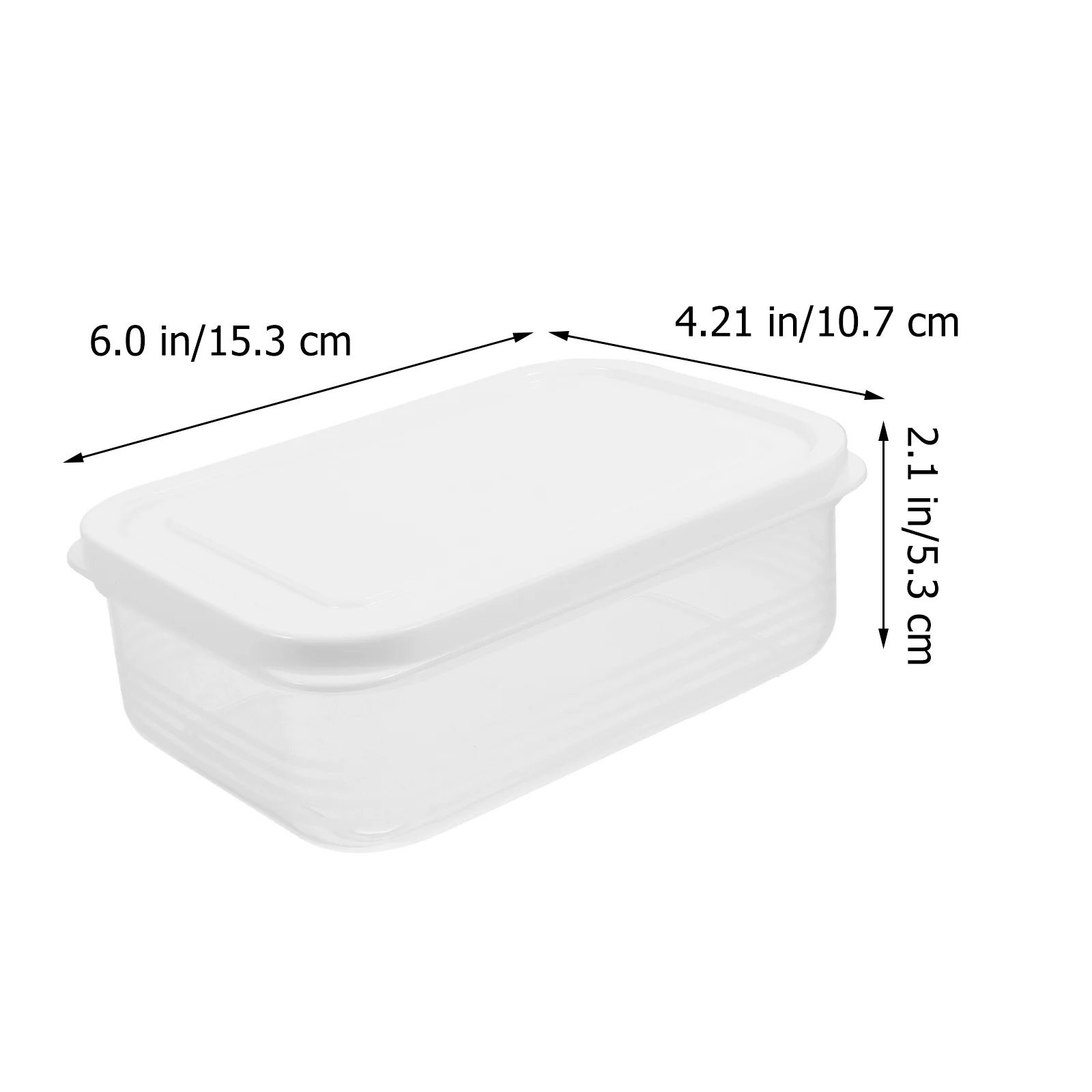 

Fridge Containers Food Organizer Refrigerator Storage Boxes Portable Fruit Vegetable Keeper Large Capacity Stackable Freezer