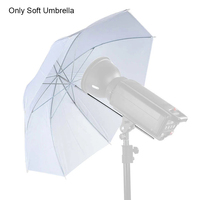 20inch Photo Studio Lighting Flash Translucent White Shooting Daylight Reflector Foldable Soft Umbrella For Photography