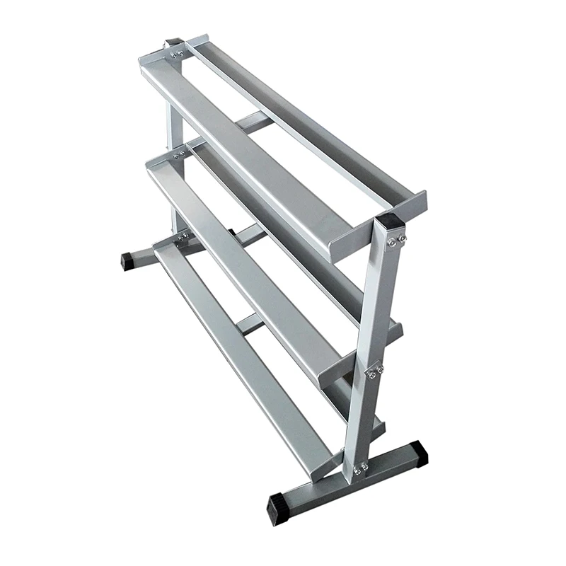 

Custom 3-Tier Vertical Barbell Rack Steel Storage Bracket