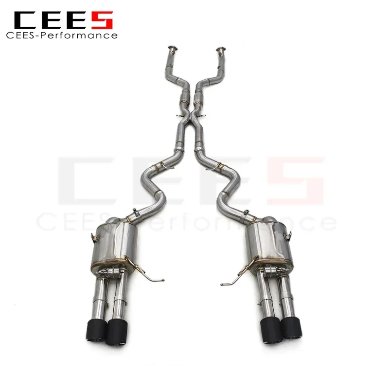 CEES Catback Exhaust System Escape Stainless Steel Exhaust Pipe For BMW M3 E90/E92/E93 4.0L 2008-2013 Exhaust Pipe Muffler