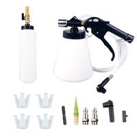 Brake Fluid Flush Kit 1L Portable Vacuum Fluid Pump For Brakes Pneumatic Brake Bleeder Professional Brake Flush Machine Clutch