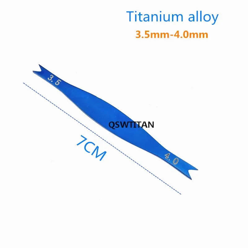 Strumento chirurgico oftalmico 3.5-4.0 a pinza fissa zhengstein