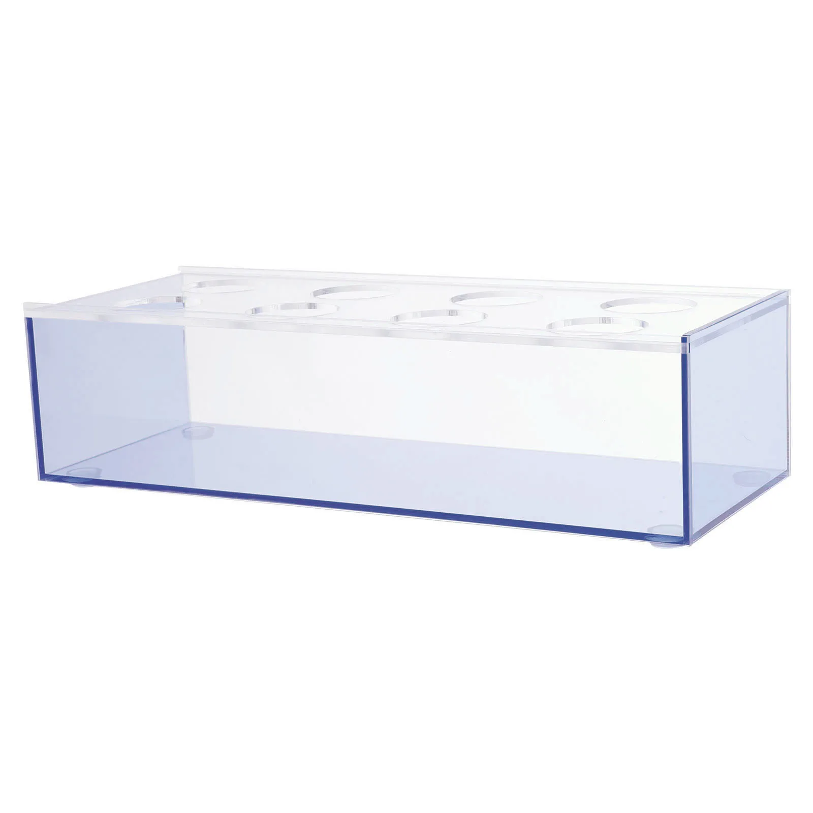 

Hydroponic Plants Rectangular Plastic Vase Durable Desktop Flower Holder Modern Decorative Floral Vase Centerpiece