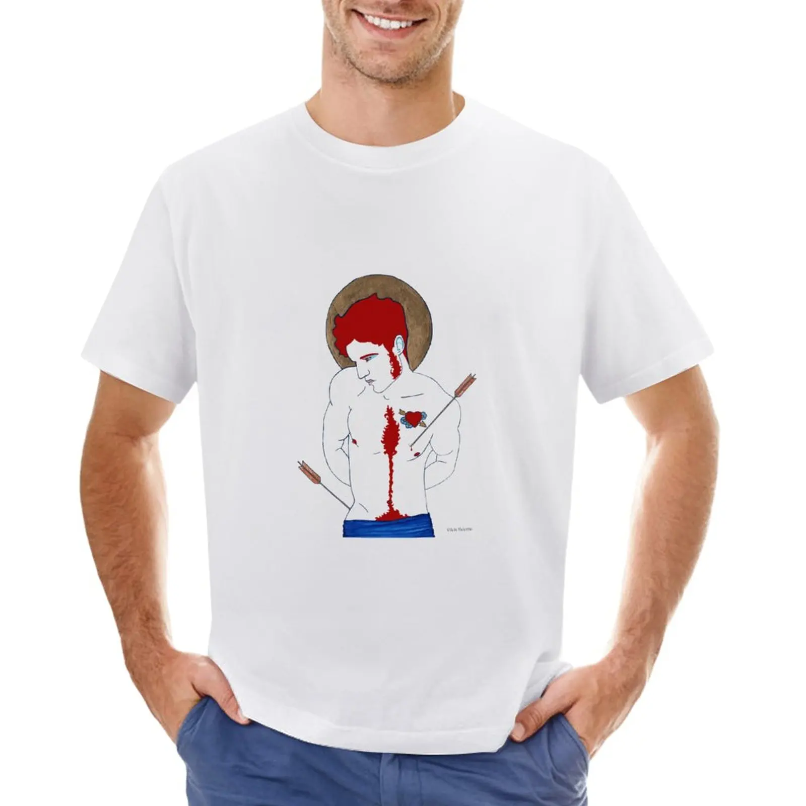 

So Sebastio T-Shirt heavyweights blacks for a boy designer t shirt men