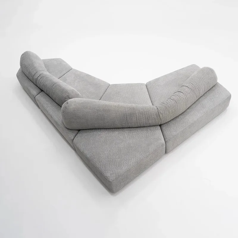 

Italian rock sofa special-shaped combination module designer villa flat high-end