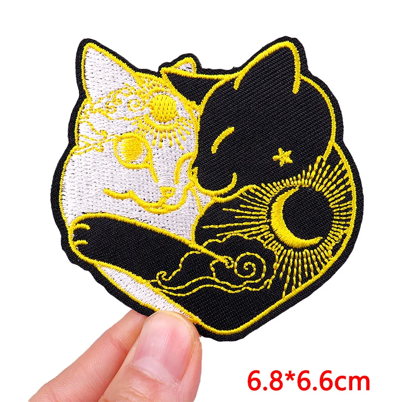 Parches bordados termoadhesivos animales para ropa y gorras - imagen 3