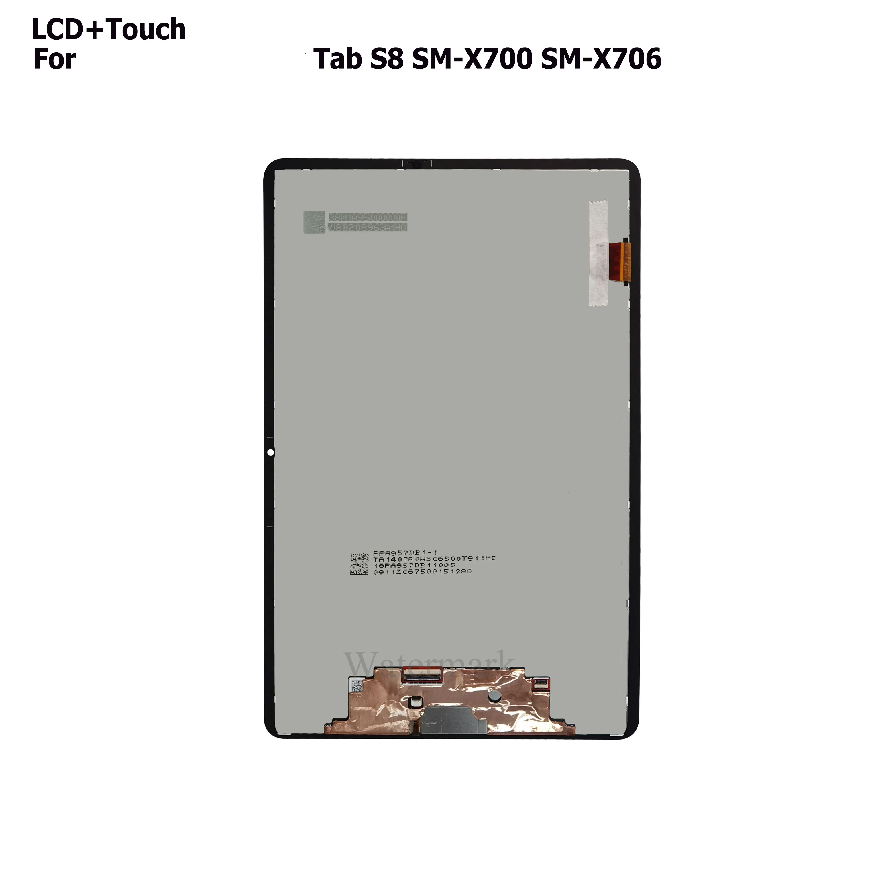 11'' Tested For Tab S8 SM-X700 SM-X706 X706B X706N X706U LCD Display Touch Screen Digitizer Assembly Replace