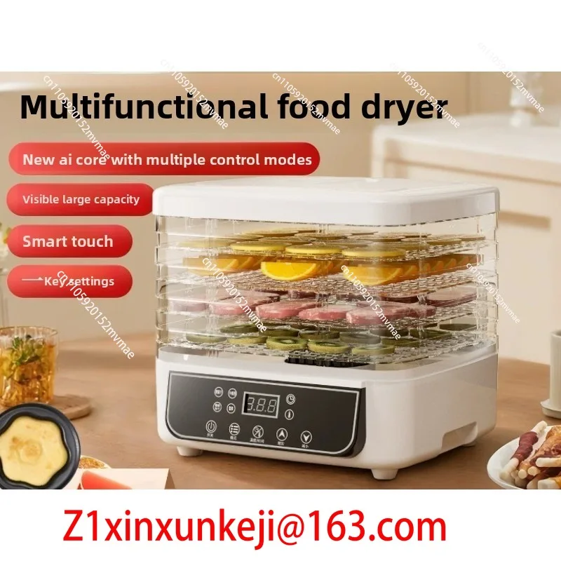 Homemade Healthy Snack Dryer | 5-Tier Freeze Drying Machine for Fruits, Veggies, Meat, Herbs & Pet Treats