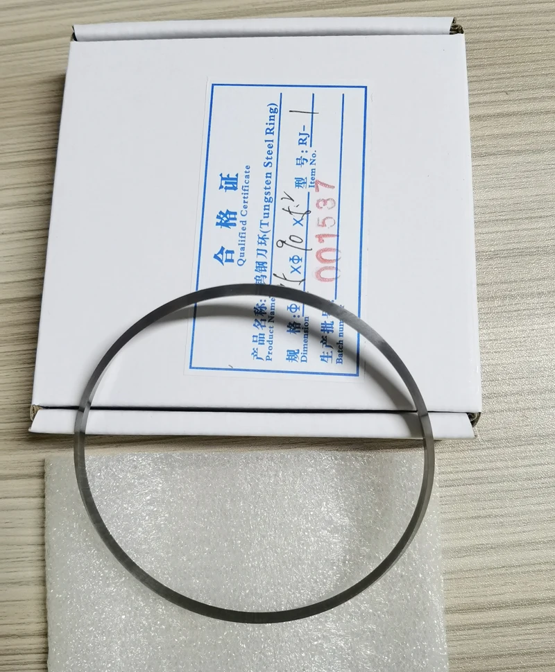 90 mm carbure ring with U gasket for TAMPOPRINT machine