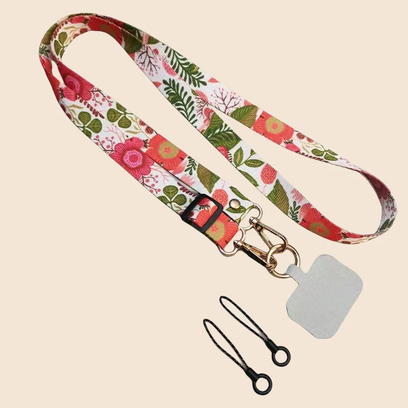 Long Crossbody Phone Lanyard Mobile Phone Adjustable Strap Anti Loss Lanyard For iPone 13 15 Samsung Xiaomi Huawei For Key Chain