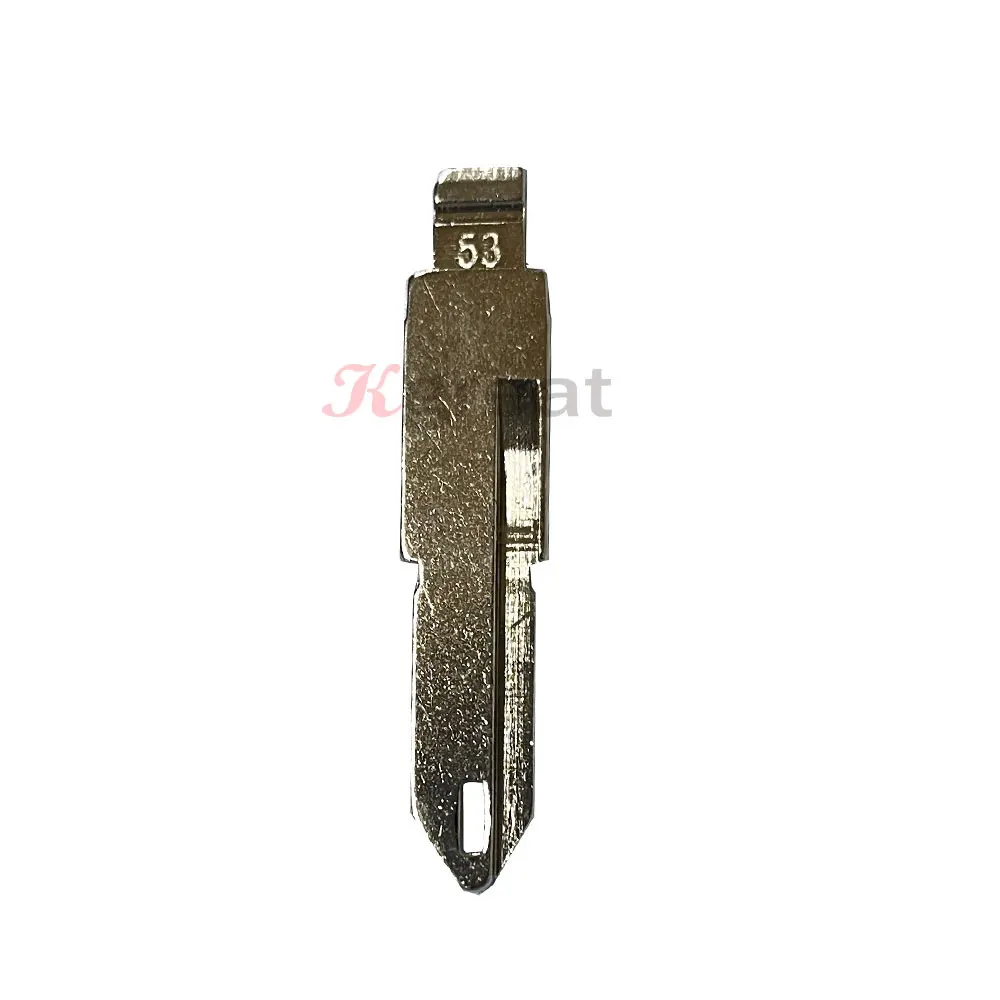 10pcs/lot 53# KD Car Key Blade NE72 Metal Uncut Blank for Peugeot 206 207 Citroen Renault Blade for Keydiy KD Xhorse VVDI JMD