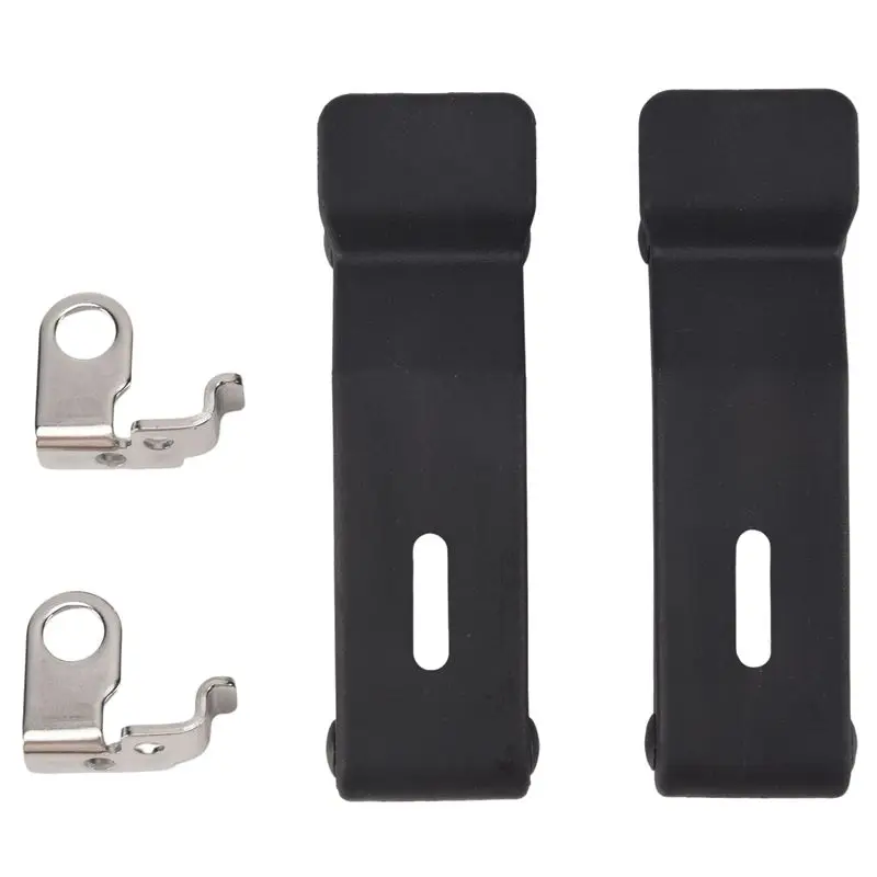 A57E-2877447 Flexible Rubber Front Storage Rack Latch 4Inch For Polaris Sportsman 500 550 800 850 1000 (2 Pack)