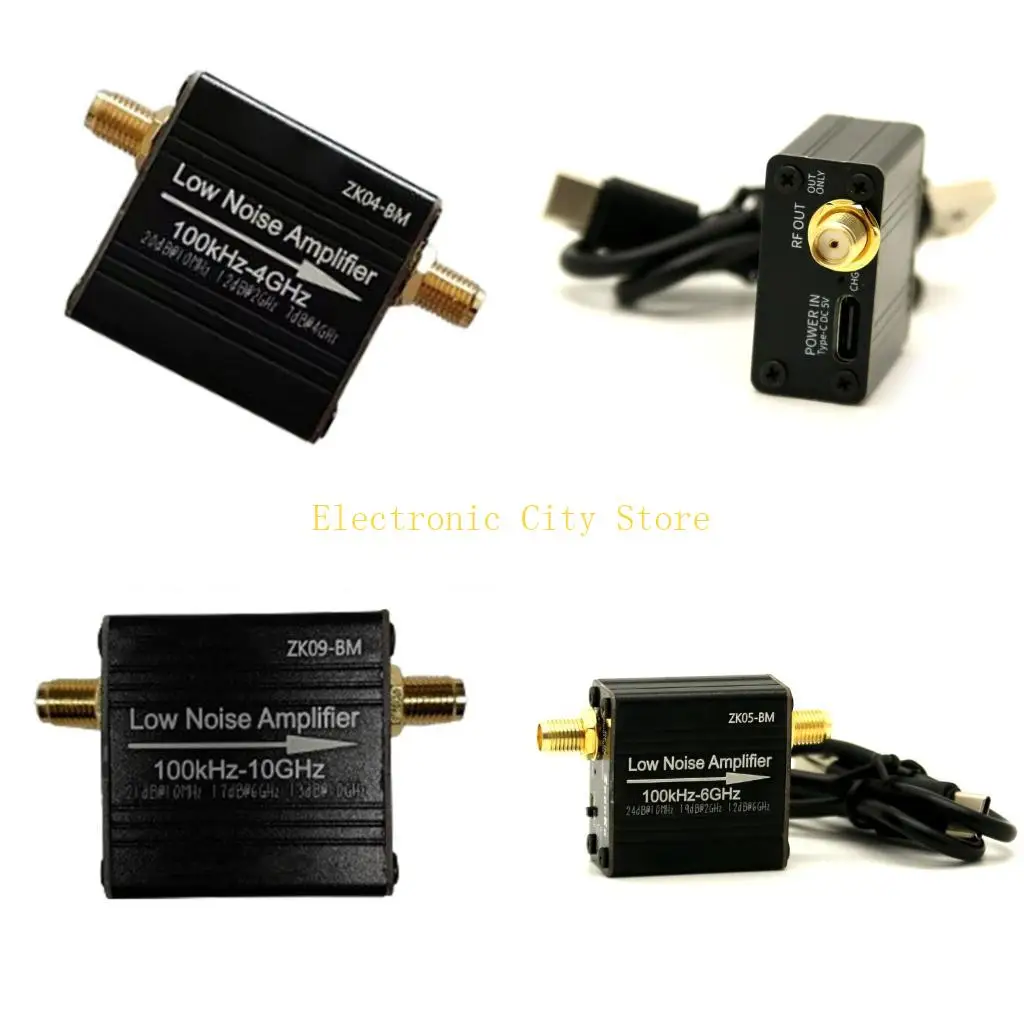 

10m-6 ГГц 30m-6 ГГц 50m-8 ГГц 100k-10 ГГц 100k-6 ГГц 100k-4 ГГц. Усилитель с низким уровнем шума 20db Профессиональный бустер