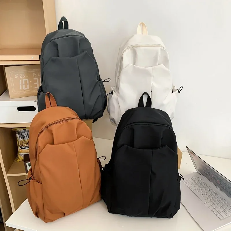 New Nylon Zipper Youth Leisure Style Backpack Hot selling High Quality Large Capacity Student backpack Travel Backpack패션 백팩