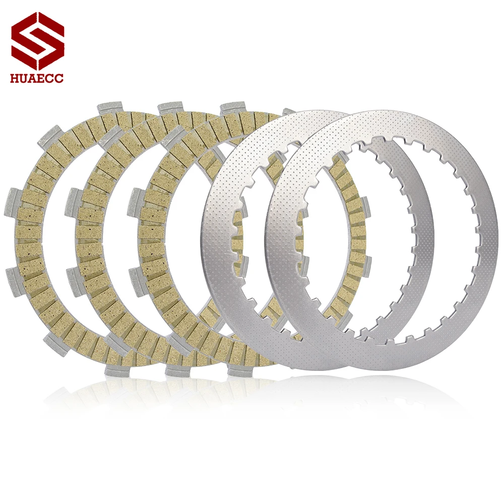 دراجة نارية مخلب لوحات الاحتكاك القرص لهوندا الظل الروح صابر ايرو الظل ACE جولة VF1000 FE/FF/RE/RF/RG/F2F 22201MM5000 #6