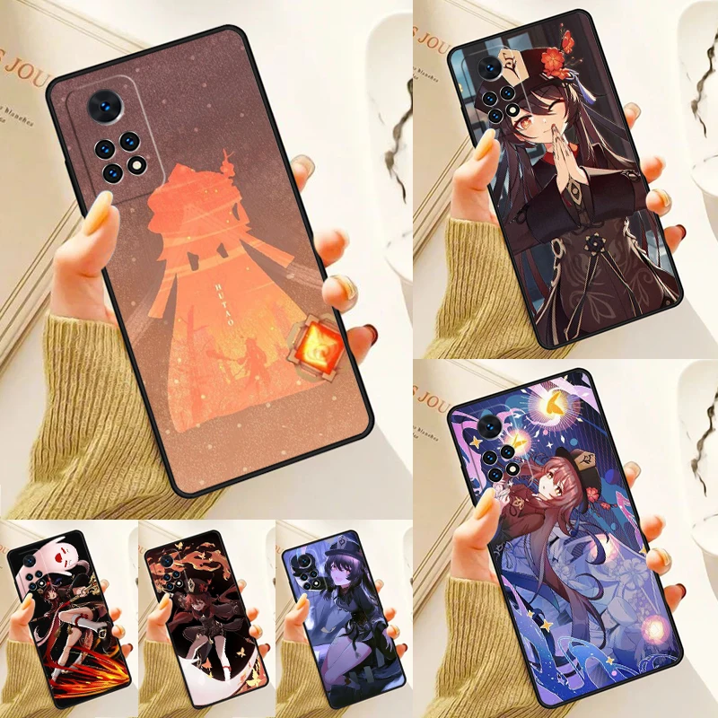 

Чехол Hu Tao Genshin Impact для Samsung Galaxy S24 Plus S23 S20 S21FE Lite S22 Ultra Note 20 S8 S9 S10, чехол для телефона