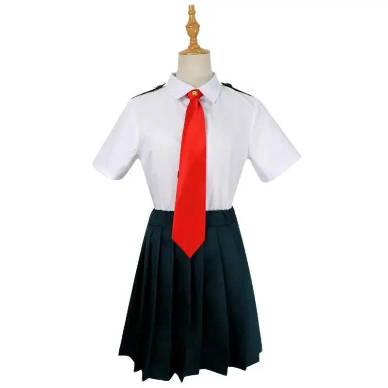 

Unisex Anime Cos High School Uniform Cosplay Costumes OCHACO URARAKA Uniform