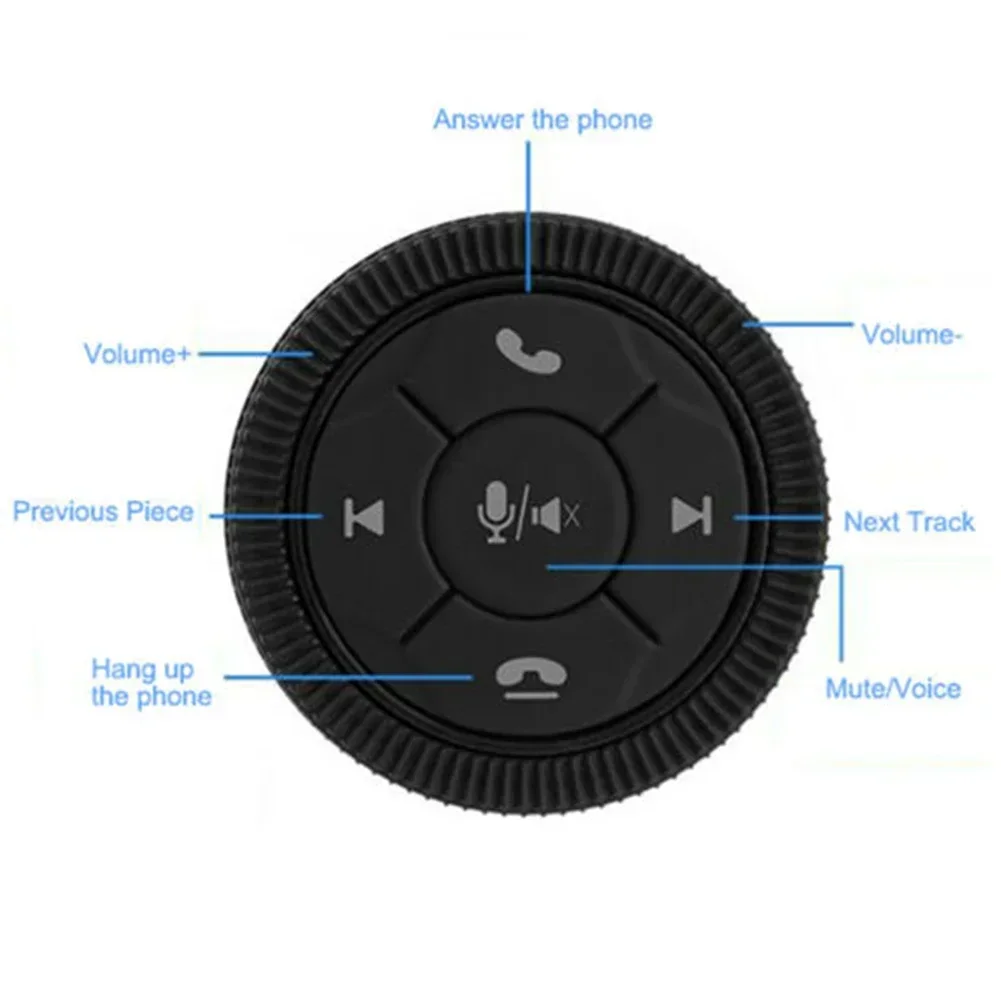 1 X Car Wireless Steering Wheel Remote Control GPS Button Key Volume Controller Car Electronics Accessory