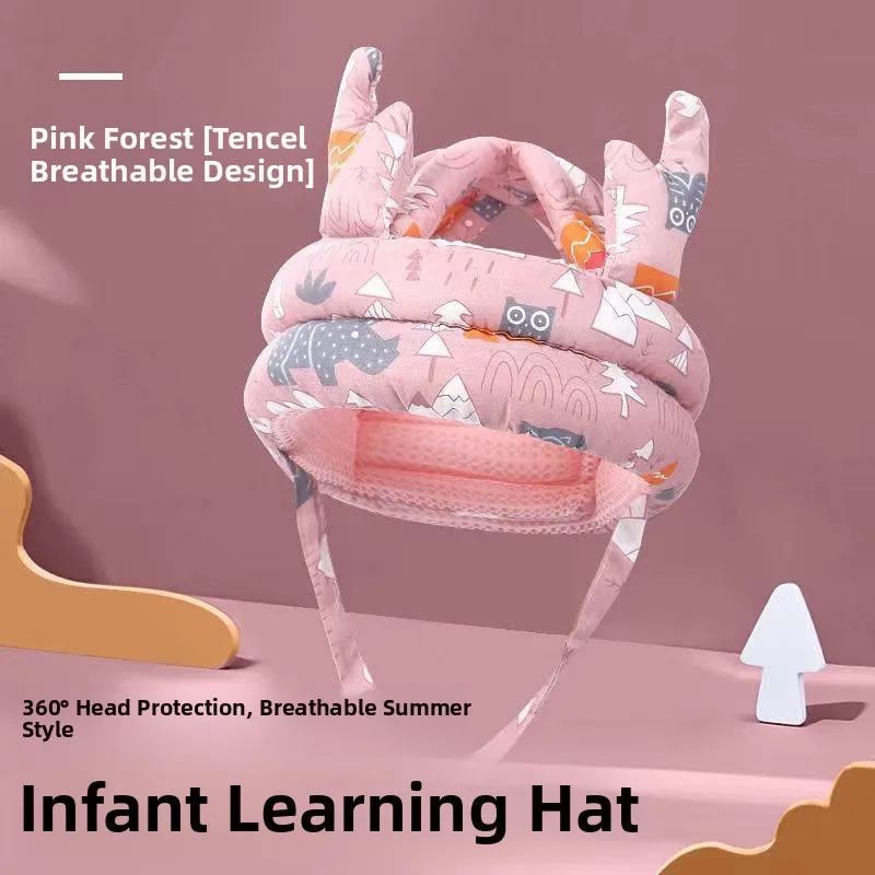 

Защитная шапочка для головы младенца, шапка-антиудар для малышей, эластичная губчатая подкладка для защиты новорожденных при падении