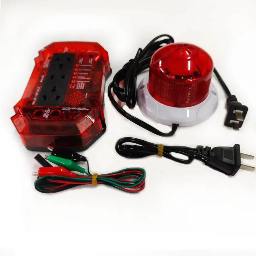 110V/220V K9 game security guards Anti Shock Protector Device with alarm light For Amusement Center Arcade game fighting Machine