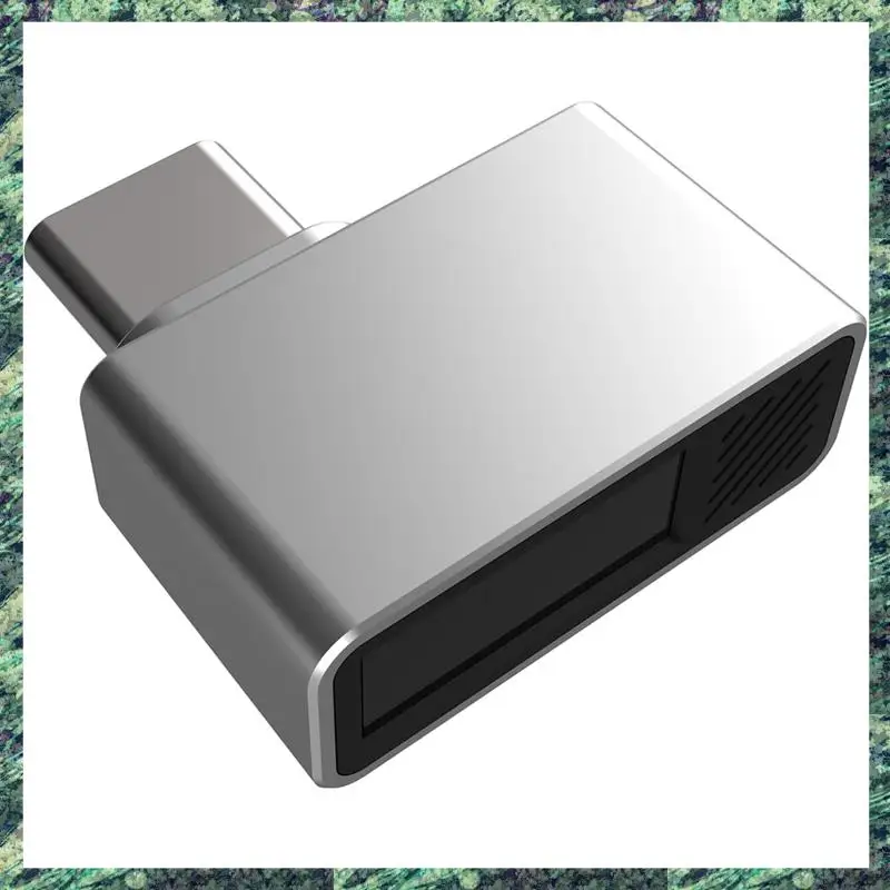 เครื่องอ่านลายนิ้วมือ Windows SCLS สําหรับ Win10/11, Type C/USB C, 360 °   สัมผัสไบโอเมตริกซ์ ลงชื่อเข้าอย่างรวดเร็วปลอดภัยพร้อมเอกสารเข้ารหัส Dura