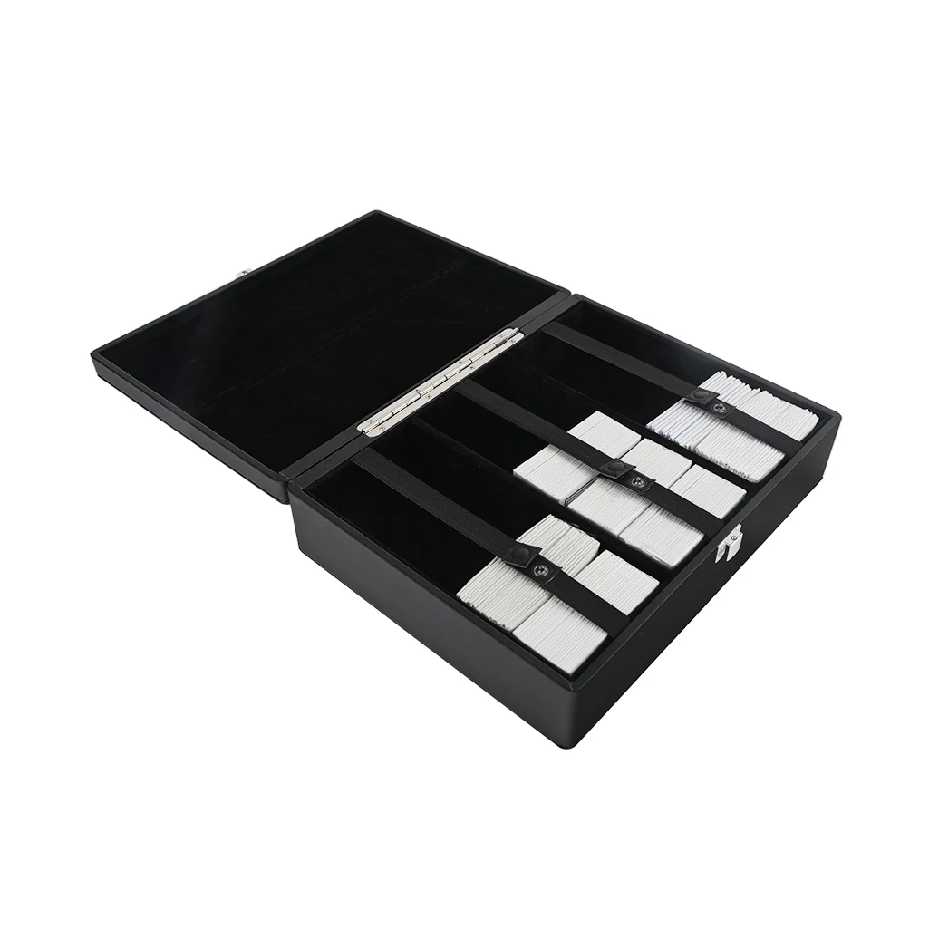 Large Diamond Parcel Paper Case High Capacity Storage Box for 300+ Diamonds Compact Durable PU Leather Design Gemstone Paper Box