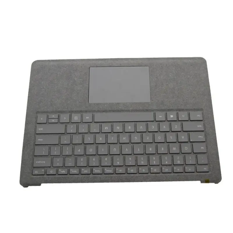 Imagem -03 - Teclado Original para Microsoft Surface Laptop Montagem Topcase com Trackpad Cinza Completo 1769 1782 1782