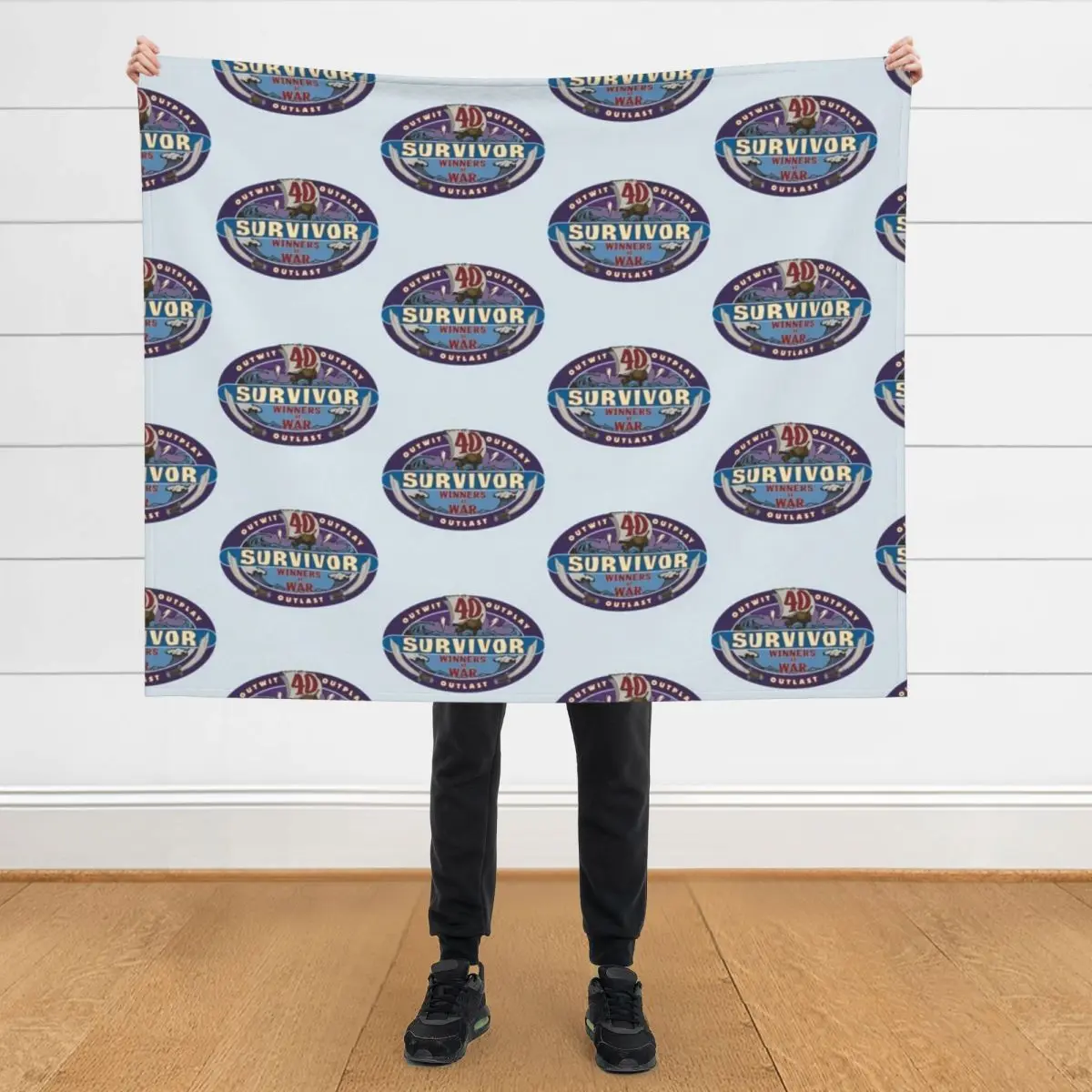 

Survivor Throw Blanket Picnic Stuffeds cosplay anime Blankets For Sofas Blankets