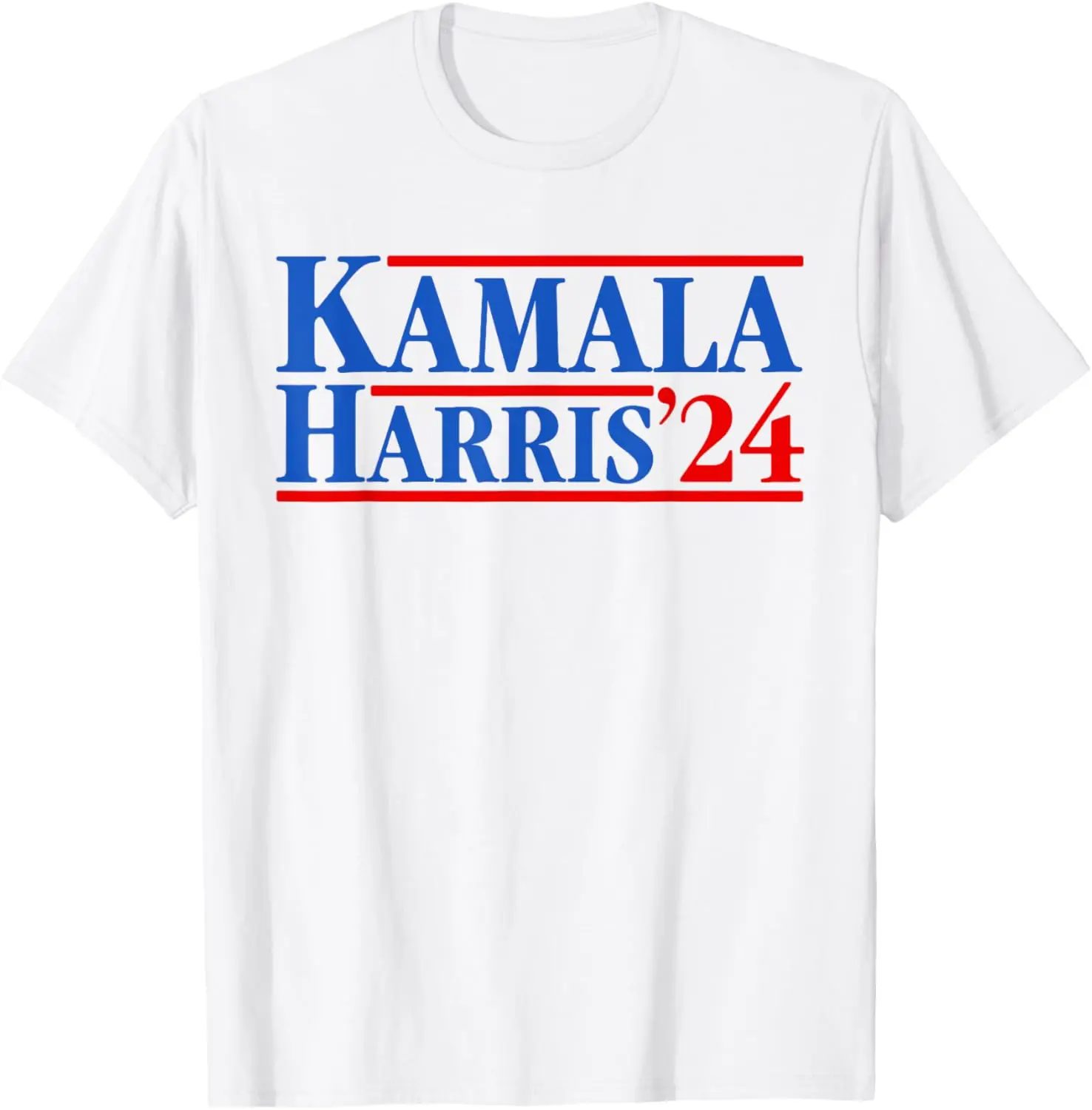 Kamala Harris 2024 for President Campaign T-Shirt Unisex Summer Streetwear Tops Print on Demand Camiseta Hombre