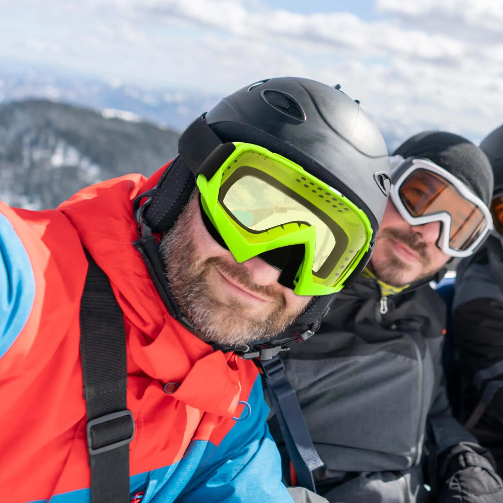 

Уличные ветрозащитные очки для мужчин и женщин, езда на велосипеде, катание на лыжах, модные очки, портативный окуляр-локомотив, спортивные аксессуары