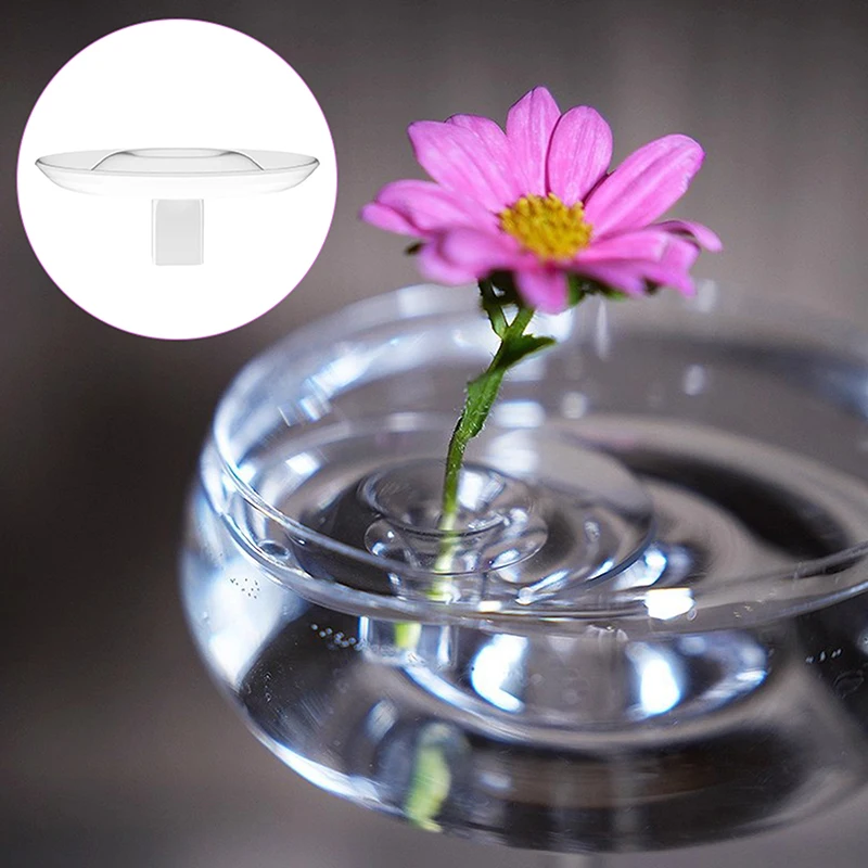 水耕栽培用フローティングフラワーホルダー、フローティングフラワーステムホルダー、透明ステムディスプレイアレンジャーオーガナイザーツール